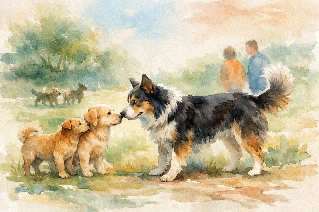 Sosialisering av voksen hund i praksis