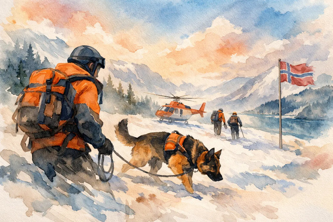 Lavinehund trening i Norge - hva kreves?