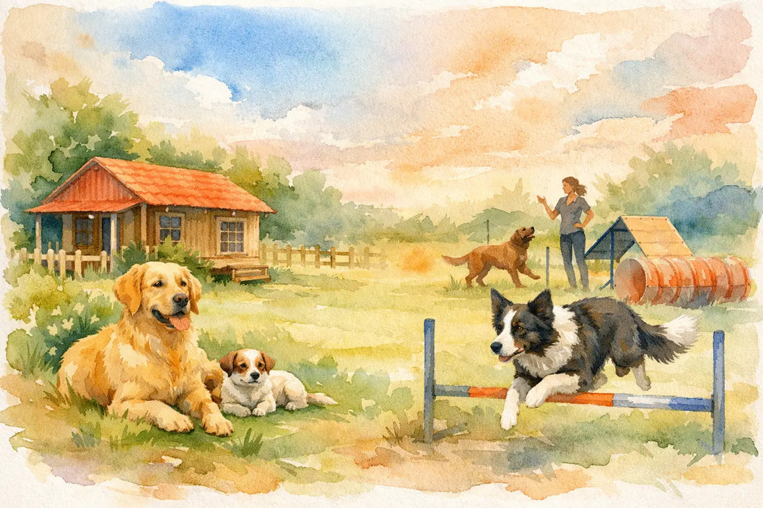 Kan hundehotell kombineres med trening?